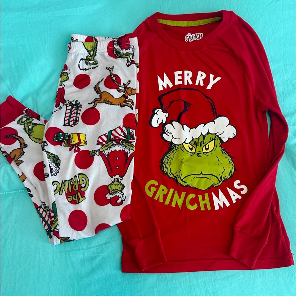 Grinch 2(pc) merry Christmas set 4T 132